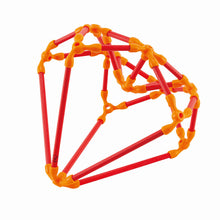 Cargar imagen en el visor de la galería, Kit Flexistix de Construcción Creativa 66 pzas Hape