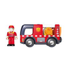 Cargar imagen en el visor de la galería, Camión de Bomberos de Juguete con Sirena Hape