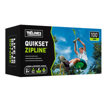 Cargar imagen en el visor de la galería, Tirolesa 30 m con Sistema de Freno Quickset Treline Hape