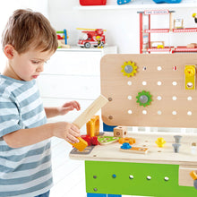 Cargar imagen en el visor de la galería, Banco de Trabajo Hape Herramientas de Juguete