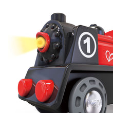Cargar imagen en el visor de la galería, Locomotora Roja Hape Tren de juguete a Pilas