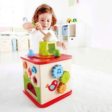 Cargar imagen en el visor de la galería, Cubo de Actividades Hape Juguete de Estimulación