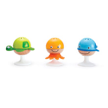 Cargar imagen en el visor de la galería, Set de sonajeros con Sopapa Hape Pulpo Ballena y Tortuga