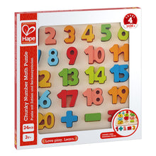 Cargar imagen en el visor de la galería, Rompecabezas Numérico y Matemático de Madera Hape