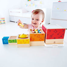Cargar imagen en el visor de la galería, Set de Música Apilable Hape Instrumentos de Juguete
