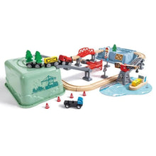 Cargar imagen en el visor de la galería, Set de Vías y Tren de Carga de Puerto Hape
