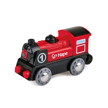 Cargar imagen en el visor de la galería, Locomotora Roja Hape Tren de juguete a Pilas

