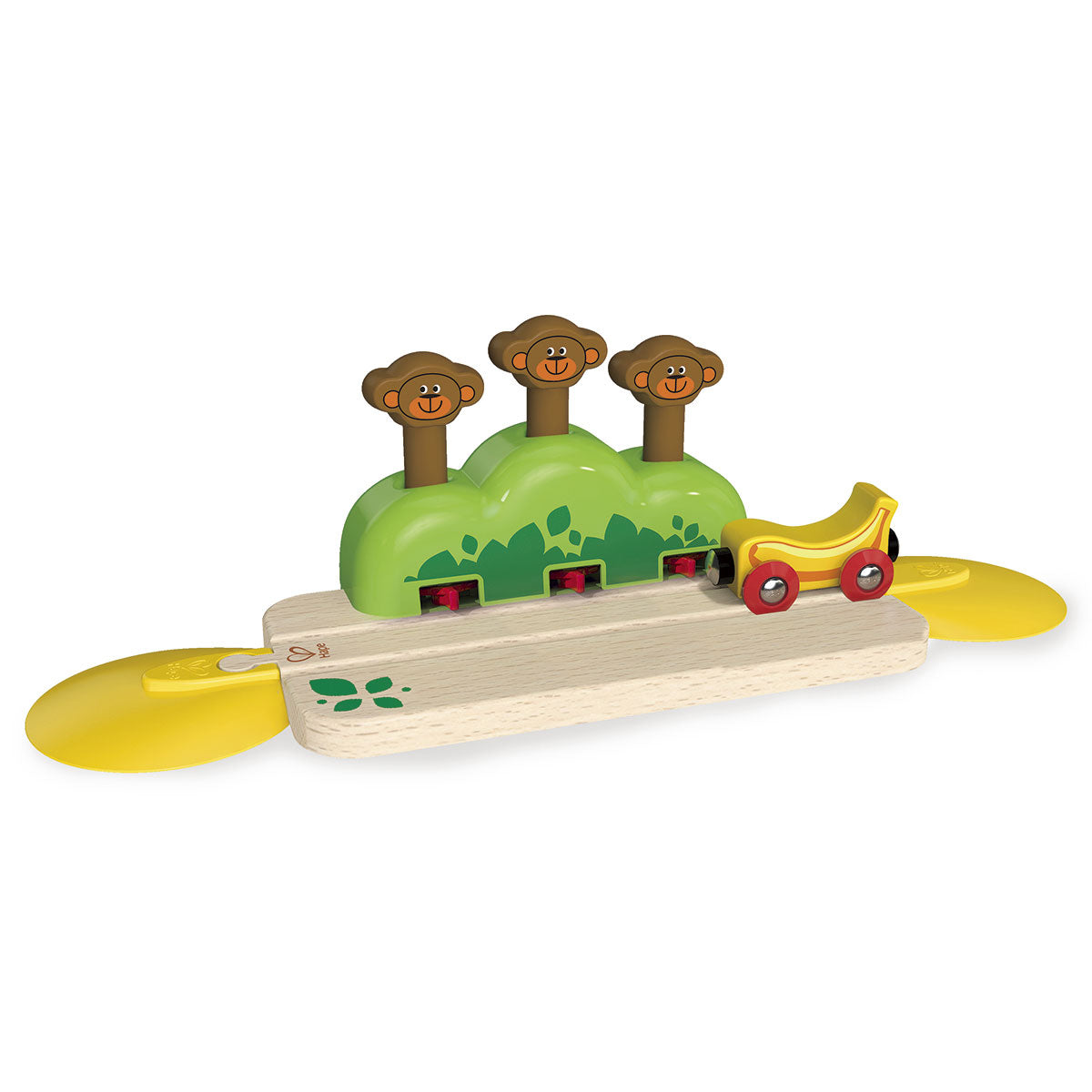 Hape , Pista de Ferrocarril de Rompecabezas con Vías para Tren - Juguete Educativo de Madera para Desarrollo Infantil. E3826