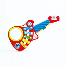 Cargar imagen en el visor de la galería, Guitarra 6 en 1 Hape Instrumento Musical de Juguete
