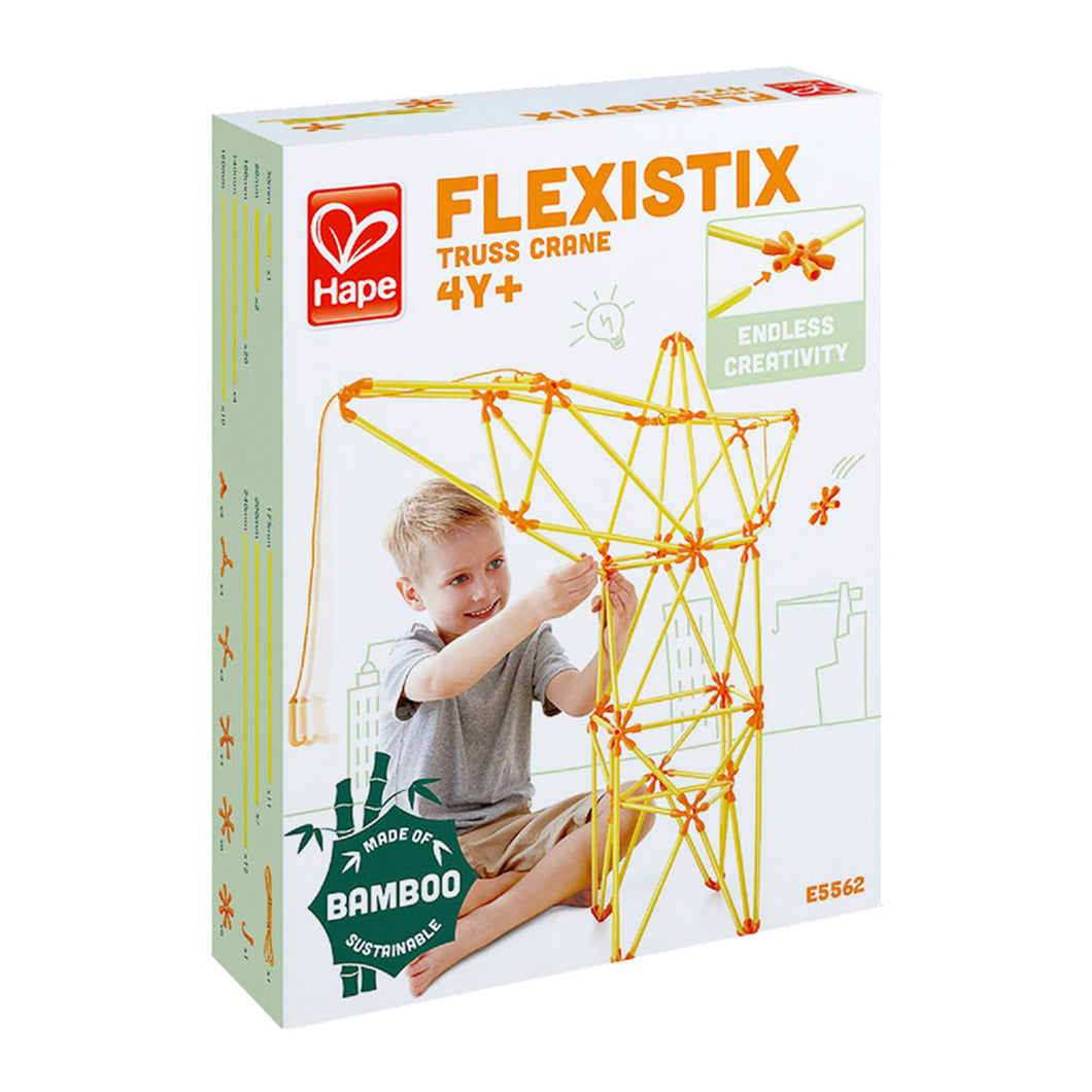 Grúa Flexistix Hape Juguete de Construcción