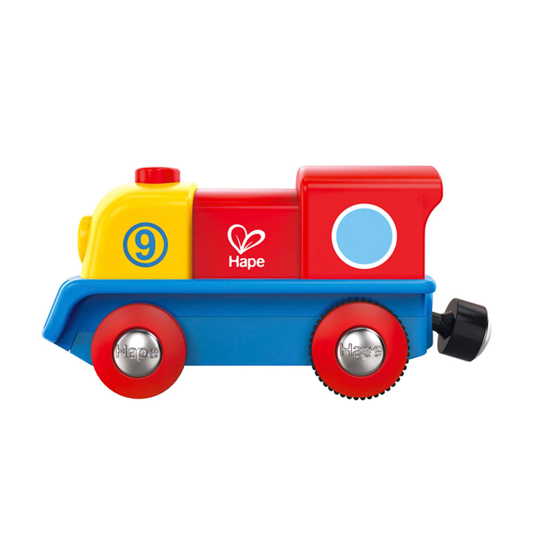Locomotora de Colores Hape Tren de juguete a pilas